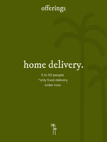 This graphic explains my offerings simply. For home delivery or party catering, I make the experience seamless. If you are interested in a collaboration or pop-up, you can reach out to me directly.