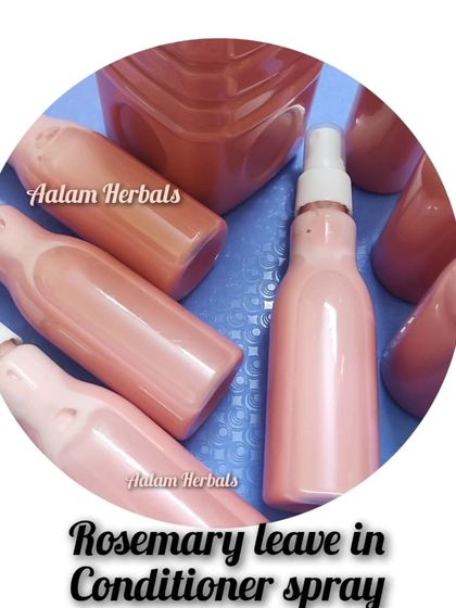 My new Rosemary Leave-in Conditioner Spray gives instant hydration and can be used as a refresher to style your hair naturally.