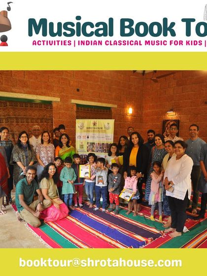 ShrotaHouse - On-site Music Workshops & Events Musical Book Tour: Stories, Art & Music photo 32