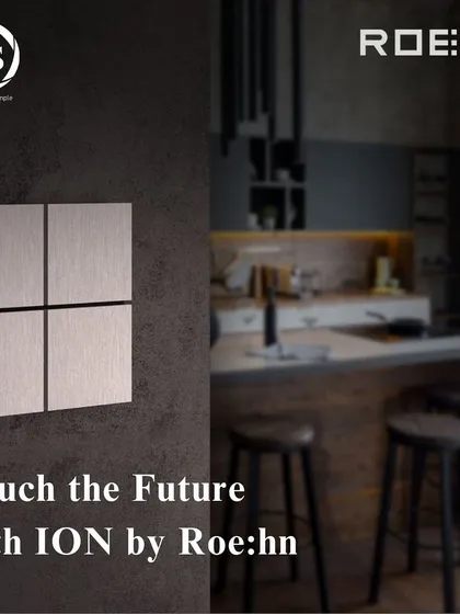Aesthetics are paramount in luxury installations. We distribute ROEHN ION keypads that combine minimalist design with gesture-activated functions, offering an exclusive and intuitive user experience. This is how we help you deliver a touch of the future in every project.
