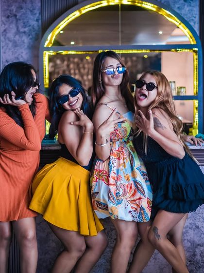 Fashion and music come together at 'Mondaze'. The crowd always brings their best style and energy.