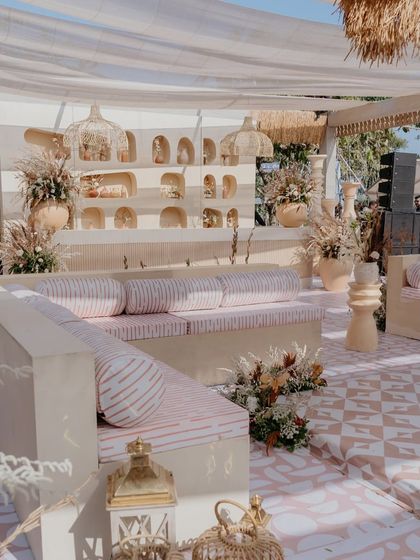 The 'Desert Oasis' Haldi: A Modern Masterpiece photo 13