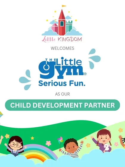 Welcoming The Little Gym as our Child Development Partner.