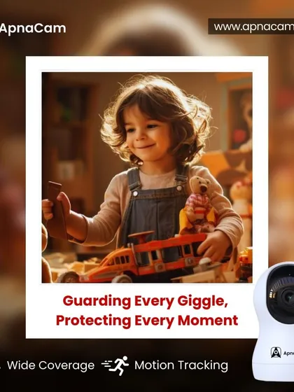 We believe security is about protecting what's most precious. Our Z11 indoor camera with 360-degree coverage and motion tracking helps you guard every giggle and protect every moment, giving you peace of mind while you're away.