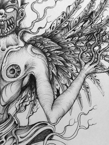 Ankita Bhattacharya - Tattoo Design Mythological & Fantastical Creatures photo 12