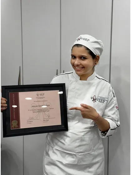 I did it! So proud to hold my certificate from the School for European Pastry. This is just the beginning of a new chapter in my baking career.