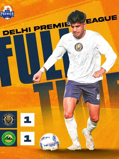Full time, 1-1. It was a tough battle against Garhwal Heroes, and we walk away with a point. We'll keep pushing forward.