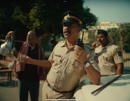 I love creating authentic character looks, like this policeman's uniform for the Swiggy ad. Getting the details right is key to making a scene believable.