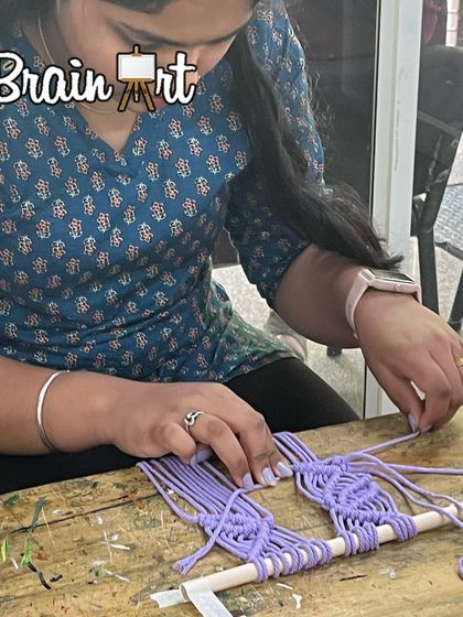 BrainArt Studio - Adult Art & Craft Workshops Mindful Macrame & Fiber Arts photo 7
