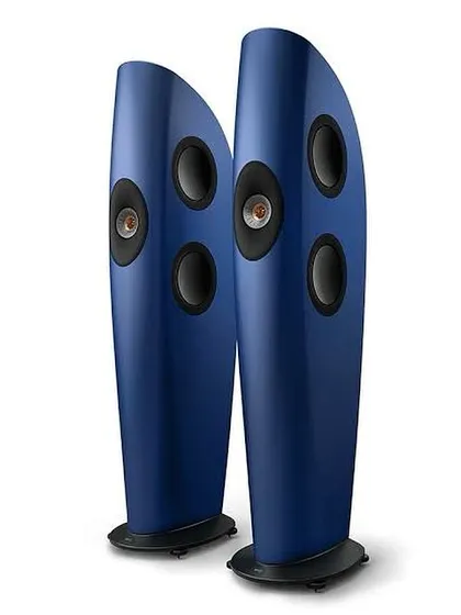 For the ultimate audio and design statement, we offer iconic speakers like the KEF Blade. Their sculptural form is a result of advanced acoustic engineering, creating a focal point in any room while delivering an unparalleled listening experience.