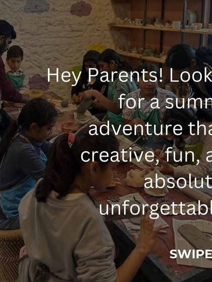 Looking for a summer adventure for your kids? Our camp poster gives you a peek into the fun, with details on our weekly sessions that mix hand-building and wheel-throwing.