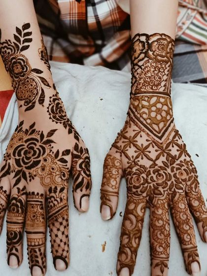 Fouzia Ahmed - Party & Festive Mehendi Stylish Indo-Arabic Designs photo 4