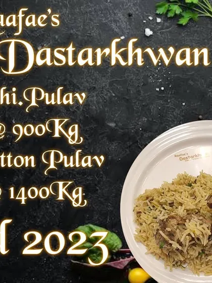 For Eid 2023, you can order my delicious Chicken Pulao at ₹900 per kg or the rich Mutton Pulao at ₹1400 per kg. It's the perfect main course for your festive meal.