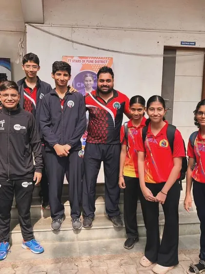 The JPOTTA squad representing their respective districts at the State Championship 2024 in Pune. A proud moment seeing our players compete at a high level.