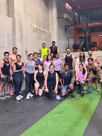 A snapshot of our diverse and inclusive Sunday HYROX community. People from all backgrounds and age groups come together to train hard, track their progress, and have fun.