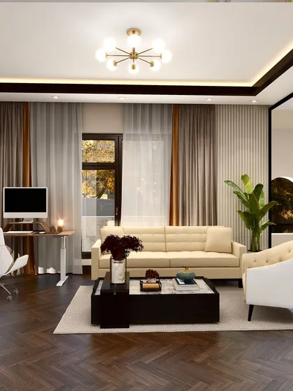 In a world of excess, we often choose restraint. This living space demonstrates how minimal interiors, with their clean lines and neutral tones, create room for light, clarity, and calm.