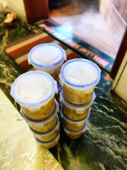 During the lockdown, I made sure my clients' pets didn't miss their meals. Here are some bulk orders stacked and ready for personal delivery, because I believe fresh pet food is an essential service.