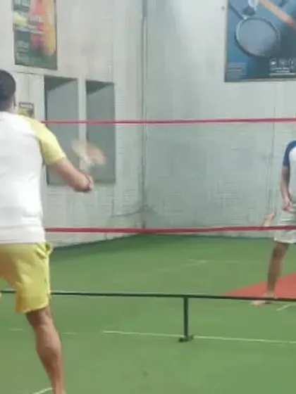More action from our doubles matches, showing different players and games. Every day is a new challenge on the court!