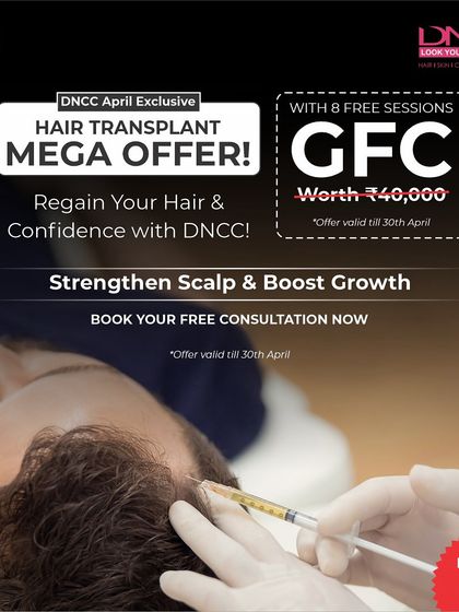This offer highlights the importance of GFC therapy after a hair transplant. The growth factors in GFC boost graft survival, speed up healing, and improve hair density, making it a crucial step for the best possible results.