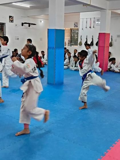 CTA Taekwondo & Fitness Clubs - Taekwondo for Kids & Teenagers Dynamic Kicking & Sparring Drills photo 55