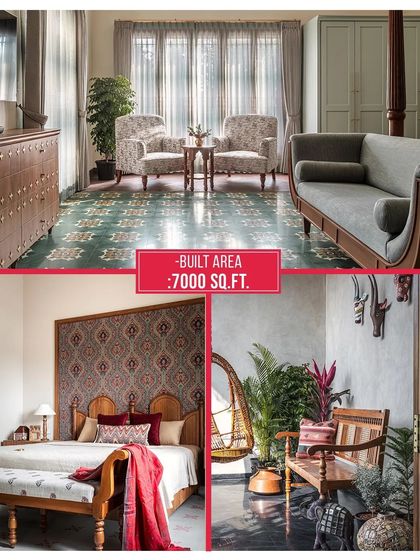 Our Prangan project was featured by D-arc BUILD, highlighting its grand style and traditional Indian aesthetic that recreates an old-world bungalow vibe.