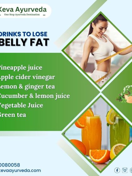 Simple dietary changes can make a big difference in reducing belly fat. We recommend incorporating natural drinks like pineapple juice, green tea, and lemon and ginger tea into your daily routine to support your weight management goals.