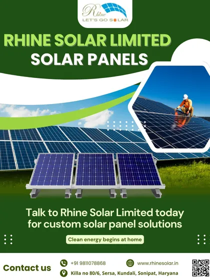 Clean energy begins at home, and my team is here to make it happen. I offer custom solar panel solutions, and my experts will guide you through the entire process, from consultation to installation.
