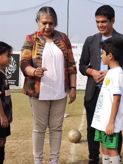 We were honored to have Shoma Lahiri Ma'am visit our club to motivate our young champions.