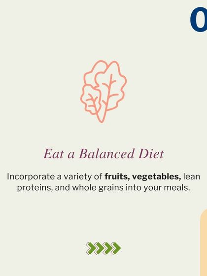 To embrace a healthy lifestyle, I focus on four key pillars. This series breaks down the importance of eating a balanced diet, staying hydrated, exercising regularly, and getting enough sleep for your body to rest and recover.