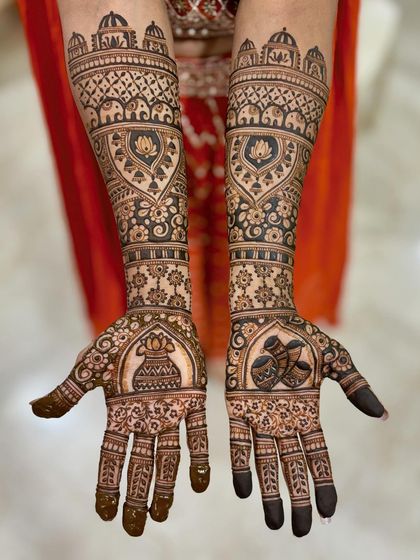 Mitali - Bridal Mehendi Full Bridal Mehendi (Hands) photo 183