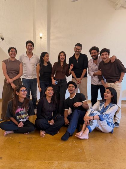 The journey is always better with a great team. This is a group photo with my fellow actors and mentors from an intense 9-day acting workshop, a transformative experience that has deeply shaped my approach to performance.