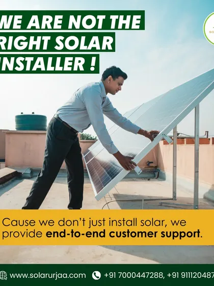 We are more than just solar installers. We are your long-term energy partners. Our focus is on providing complete end-to-end customer support, ensuring your solar investment performs optimally throughout its entire lifespan.