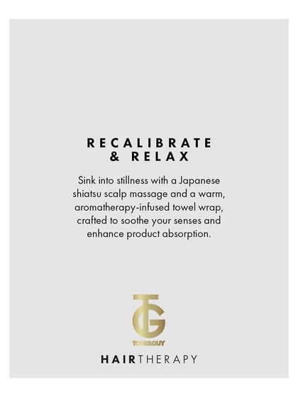 Recalibrate and relax. Our rituals, featuring products from our luxury lines, are enhanced with Japanese shiatsu scalp massage and aromatherapy-infused towel wraps to soothe the senses and improve product absorption.