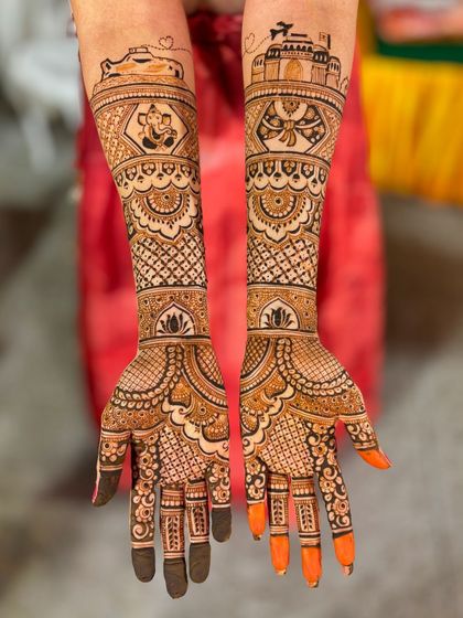 Mitali - Bridal Mehendi Custom Story & Portrait Mehendi photo 31