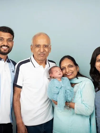 Family is everything, across all generations. I was honored to capture this beautiful four-generation portrait, welcoming the newest member of the family with grandparents, creating a priceless heirloom.