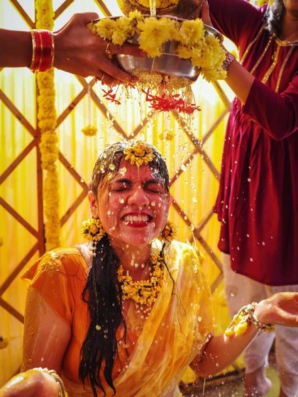 Gowjee - Wedding Planning & Design Vibrant Haldi & Mehendi Ceremonies photo 101