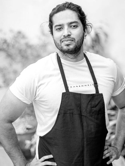 A portrait of me, the chef behind the experience. I am dedicated to bringing fine cuisine and curated dining events to your celebrations.