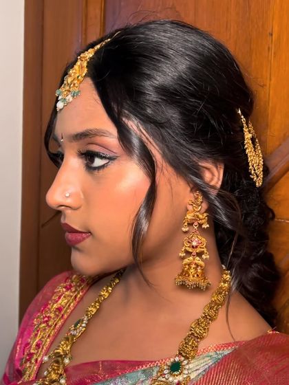 Deepti Purshotham - Bridal & Occasion Makeup Timeless South Indian Brides photo 12