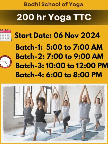Our foundational 200-hour Yoga TTC is designed to fit your life. This schedule shows our multiple batch timings, from early morning to evening, so you can begin your journey without putting everything else on hold. Find a time that works for you and start today.