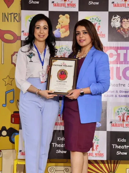 Honoring one of our chief guests, whose presence and support mean the world to the Skillful Minds family.