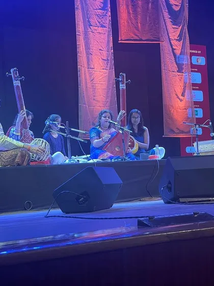 A Hindustani music session for the Bengaluru International Arts Festival, celebrating Pandit Kumar Gandharva's centenary. It's an honor to be part of events that celebrate the legends of Indian classical music.