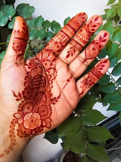 Here is another example of the fresh, vibrant orange stain you can expect from my cones. The color is bright and even, laying the foundation for a deep, final color.