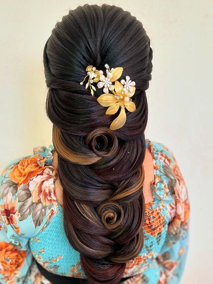 Bhavya Achar - Bridal & Occasion Styling Modern & Fusion Braids photo 35