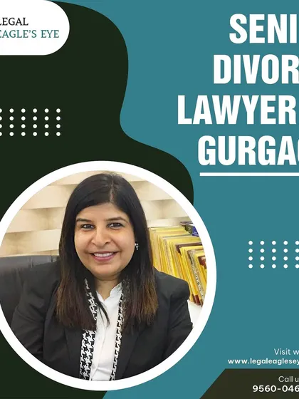 As a senior divorce lawyer in Gurgaon, I resolve divorce cases with efficiency and expertise. This image presents me as a leading advocate at my firm, ready to assist with your legal needs.