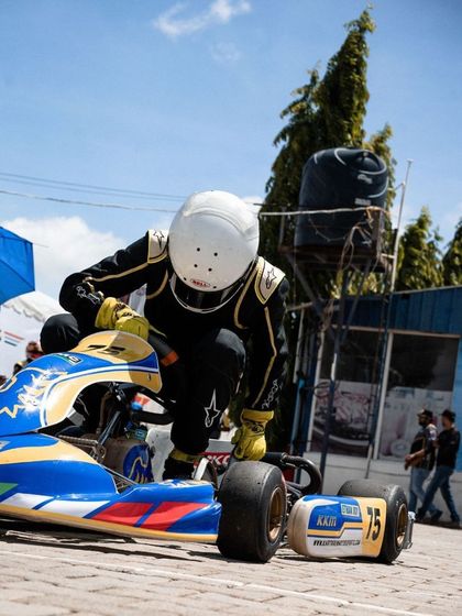 A collage from Round 1 of the 2024 Rotax championship.