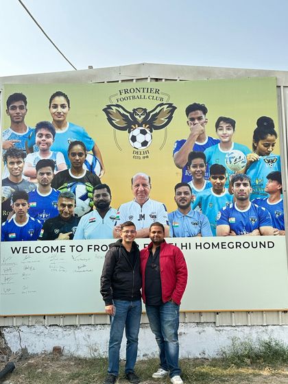 We were honored to host India Khelo Football and scouts from FC Madras at our home ground for their North Zone finals.