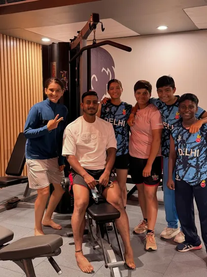 Another gym session with the team. They are always eager to learn and get stronger.