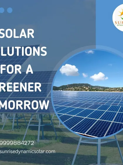 I provide solar solutions for a greener tomorrow. Large scale solar farms like this are essential for transitioning our world to renewable energy.