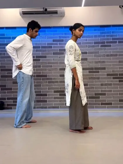 A student's performance from a contemporary masterclass. It's inspiring to see dancers push their boundaries and explore new styles.