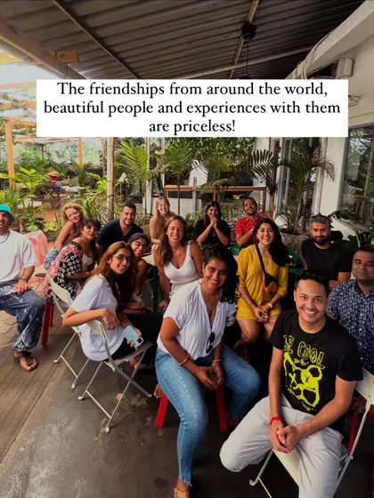 The friendships you make from around the world and the experiences you share are priceless. Community is everything on our trips.